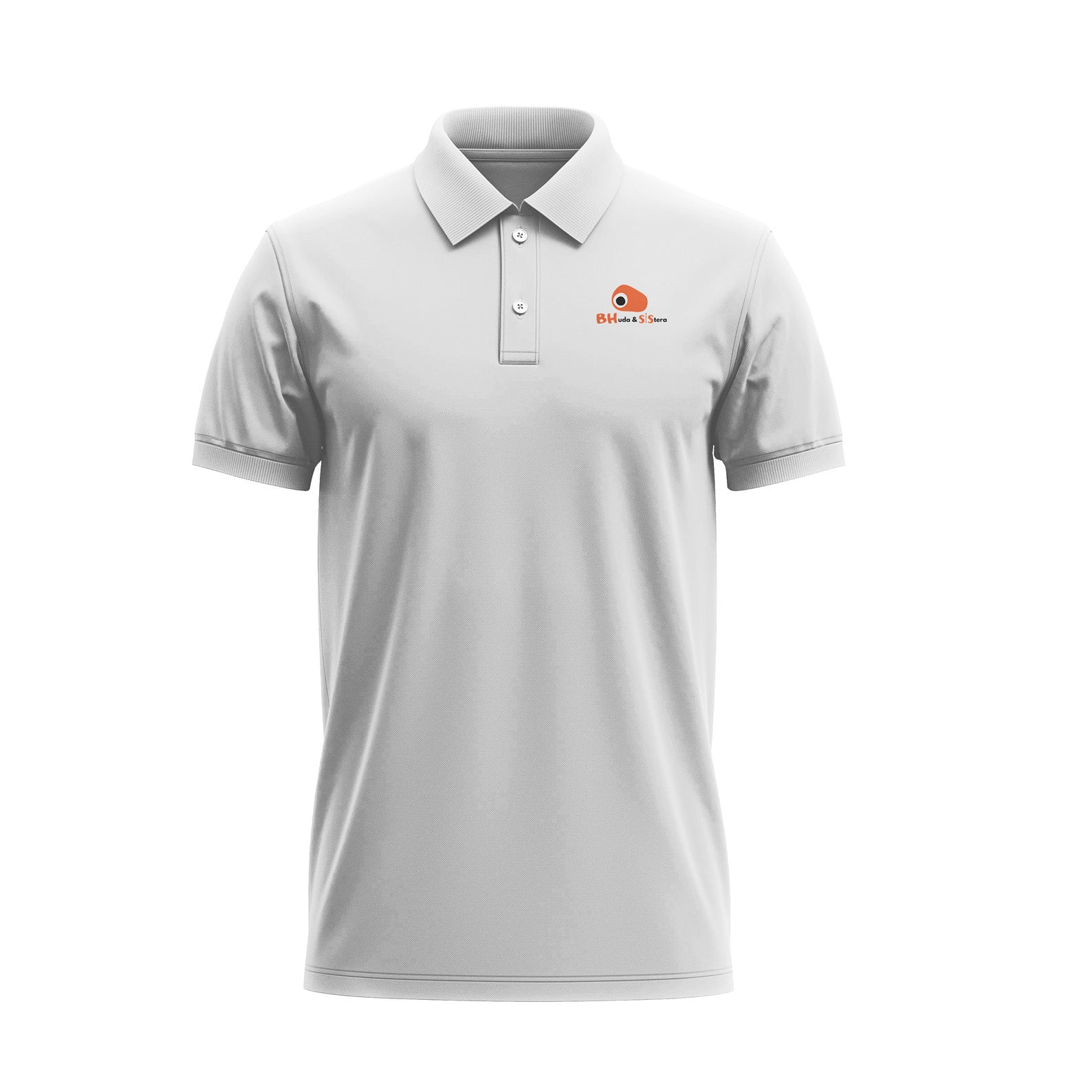 Bhuda & Sistera Premium Golf T-Shirt- (White & Green ) Limited Edition